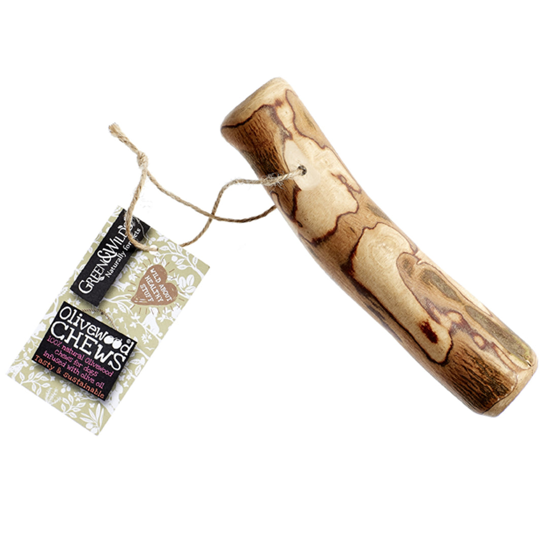 Green & Wilds Olivewood Dog Chew - Various Sizes