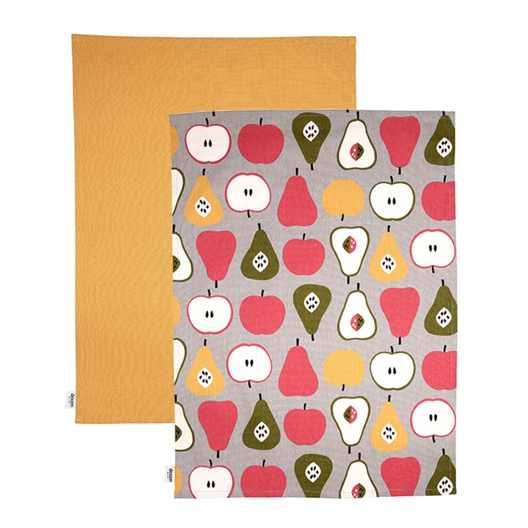Dexam Orchard Fruits Tea Towels Set