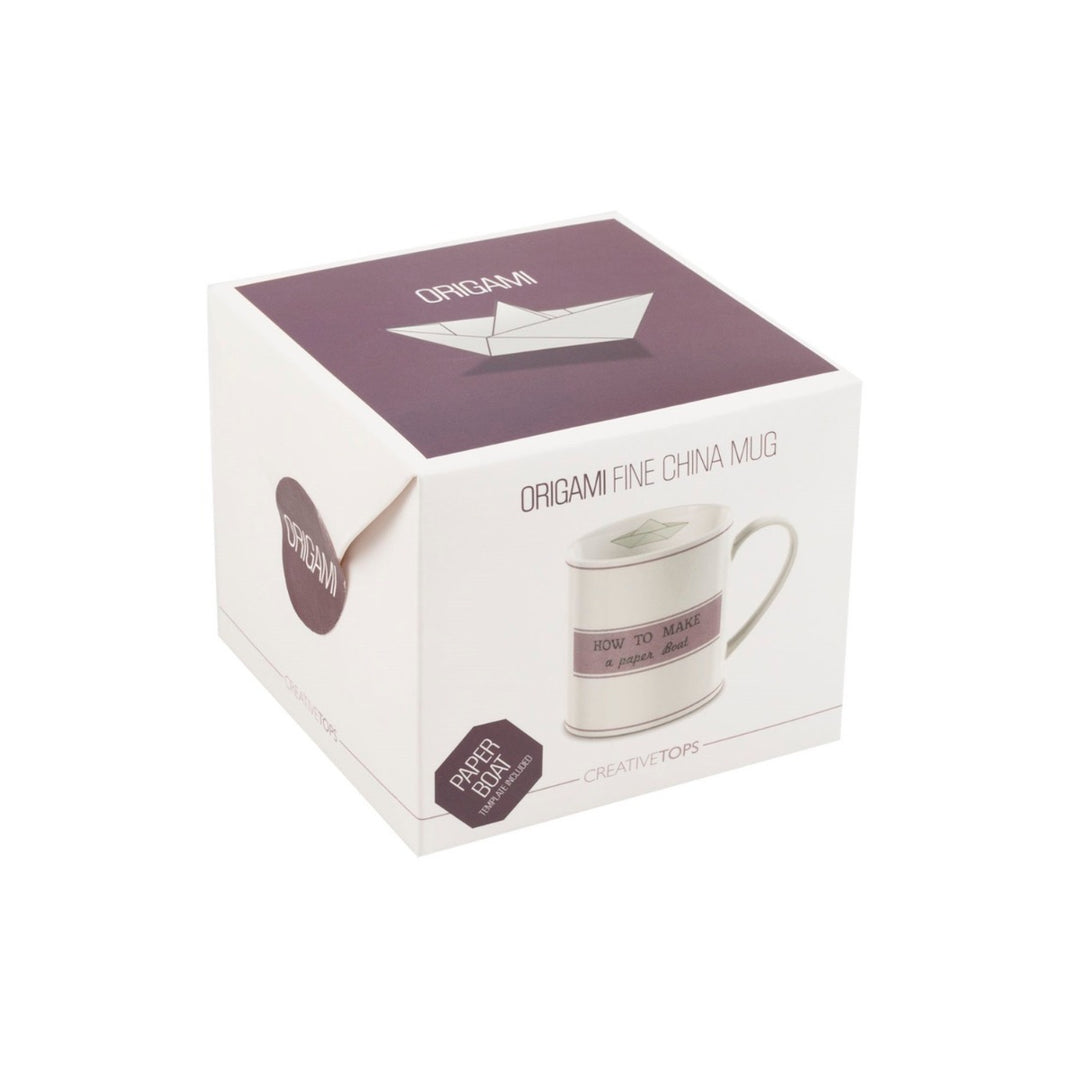 Creative Tops Origami Boat Fine China Mug