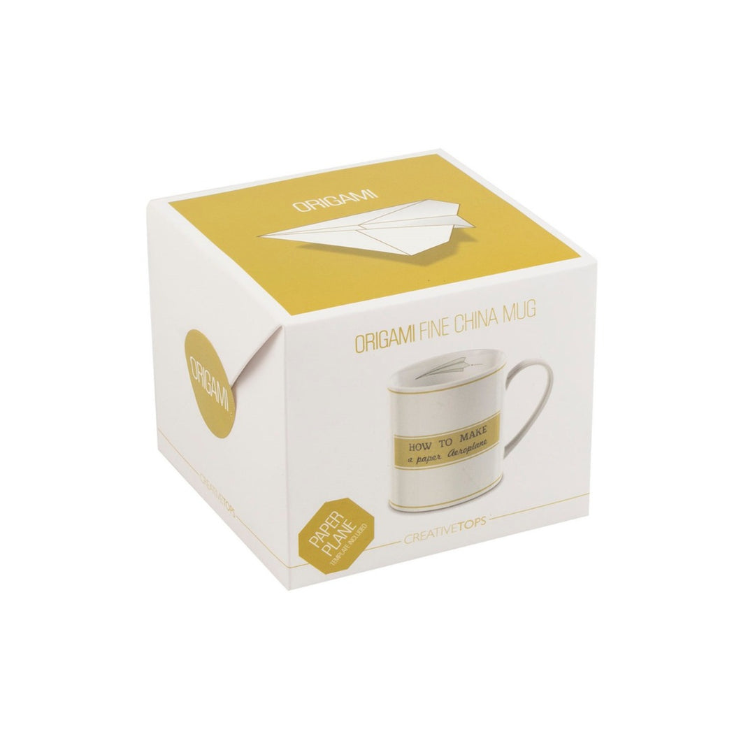 Creative Tops Origami Plane Fine China Mug