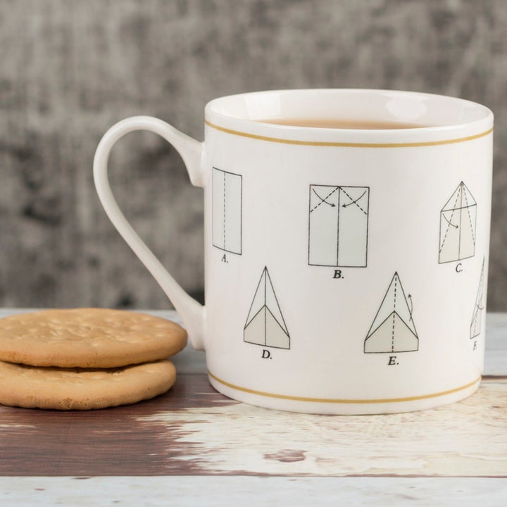 Creative Tops Origami Plane Fine China Mug