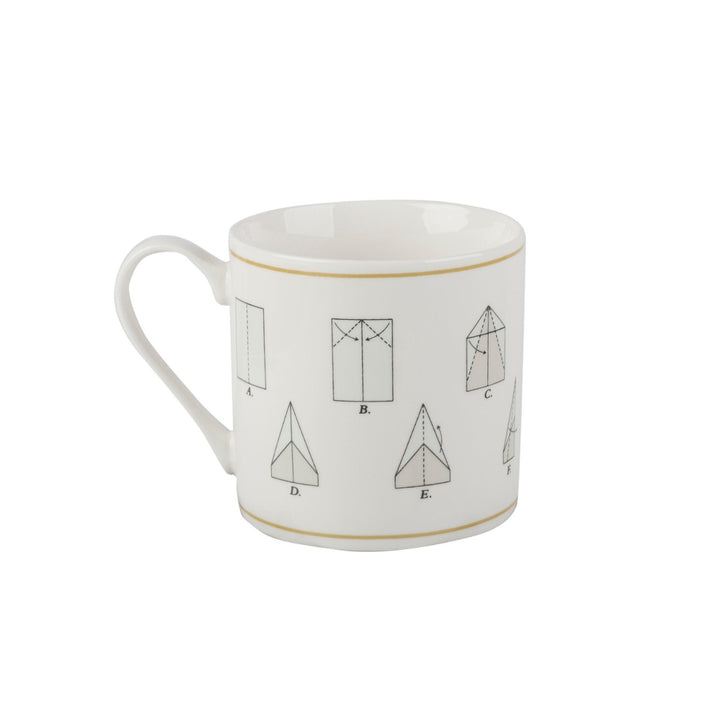 Creative Tops Origami Plane Fine China Mug