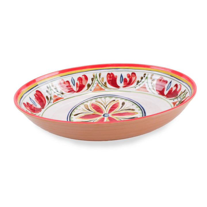 Mediterranean Melamine Oval Bowl, Tray & Platter Set