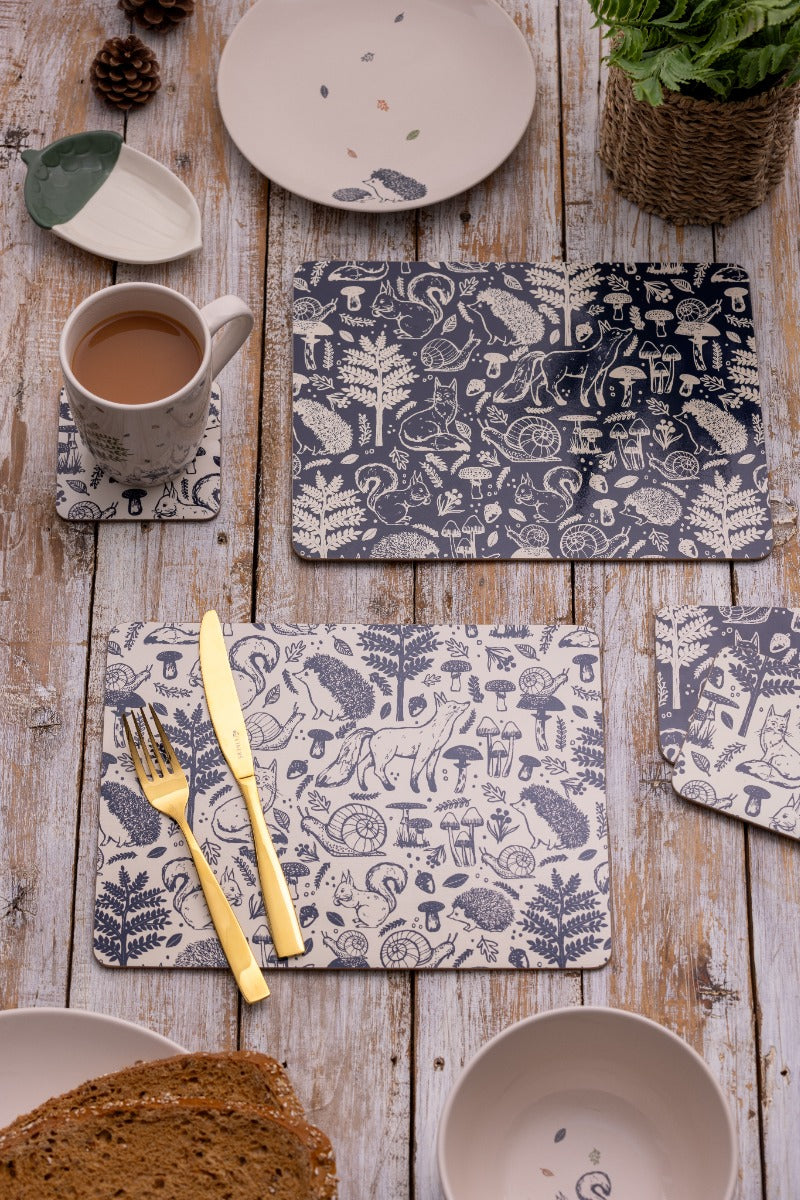 Price & Kensington Woodland Placemats & Coasters Set
