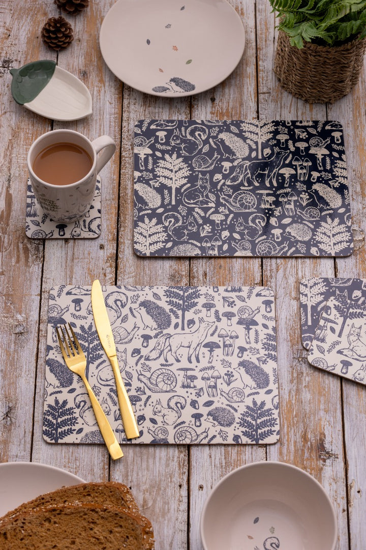 Price & Kensington Woodland Placemats & Coasters Set