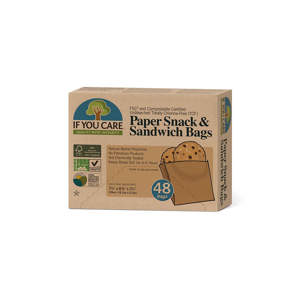 If You Care Compostable Sandwich & Snack Bags