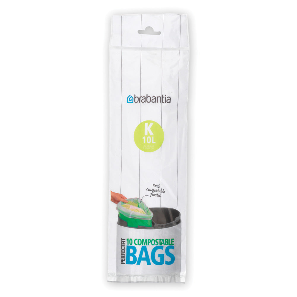 Brabantia 10L PerfectFit Compostable Bags - Code K