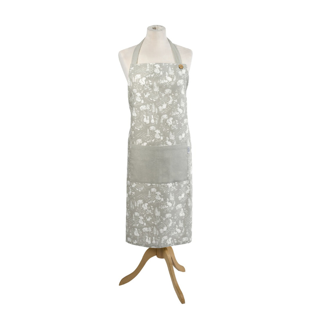 Peter Rabbit Classic Cotton Apron - Grey