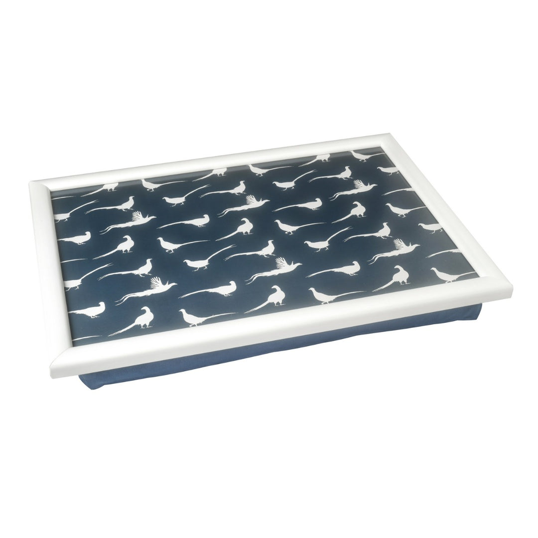 Stow Green Pheasant Lap Tray - Blue Sky