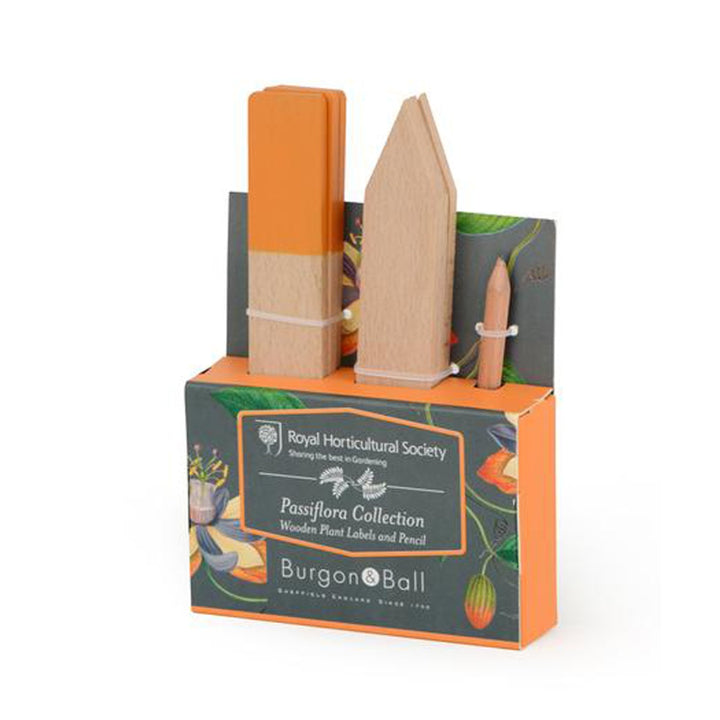 Burgon & Ball Passiflora Wooden Plant Labels