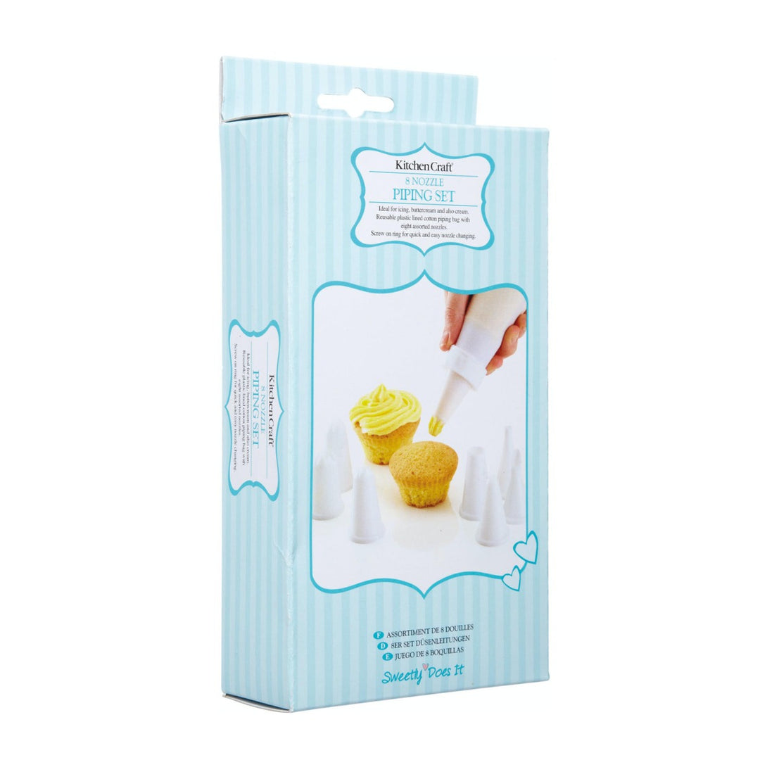 Sweetly Does It Plastic Piping Bag & Nozzles Set