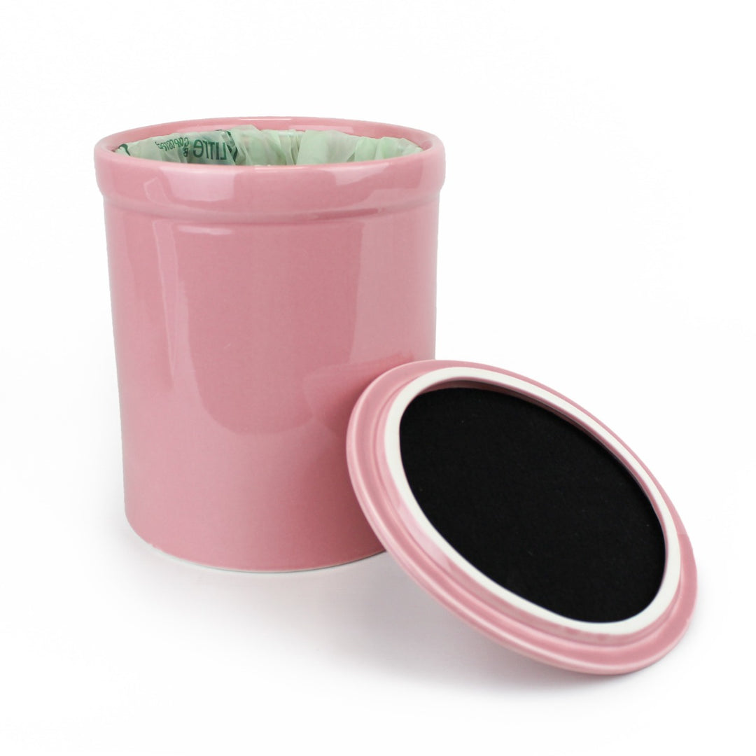 Portland Ceramic Compost Caddy - Pink