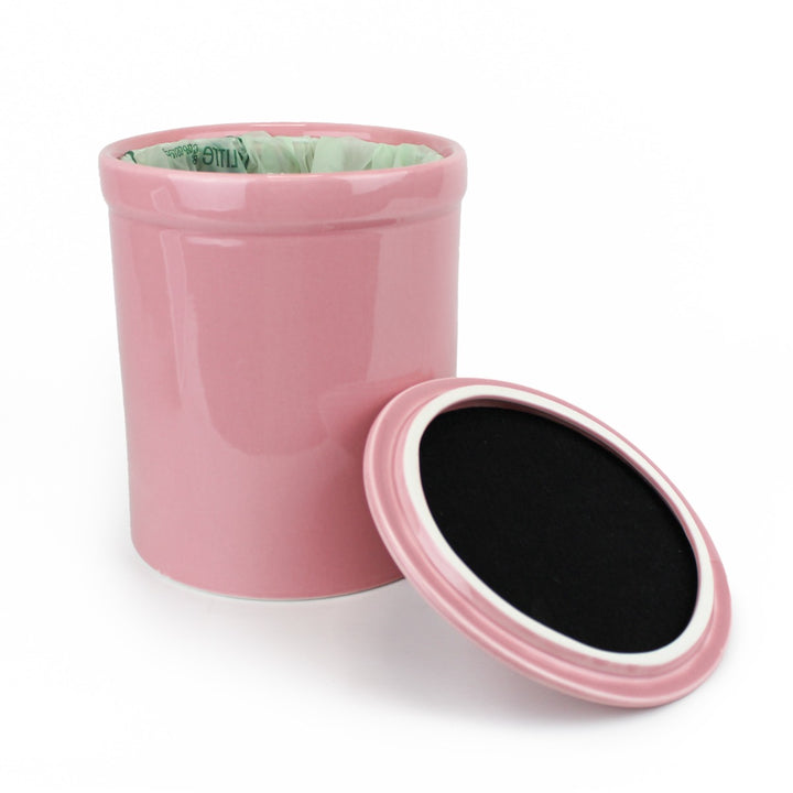 Portland Ceramic Compost Caddy - Pink