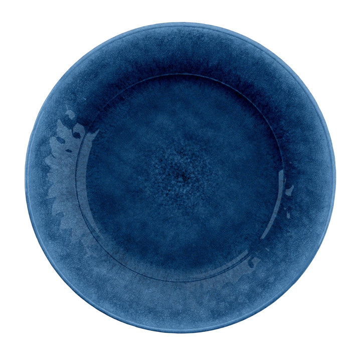 Potters Reactive Glaze Indigo Melamine Dinner & Side Plate Set