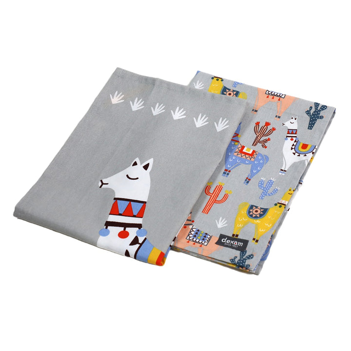 Dexam No Probllama Tea Towels Set