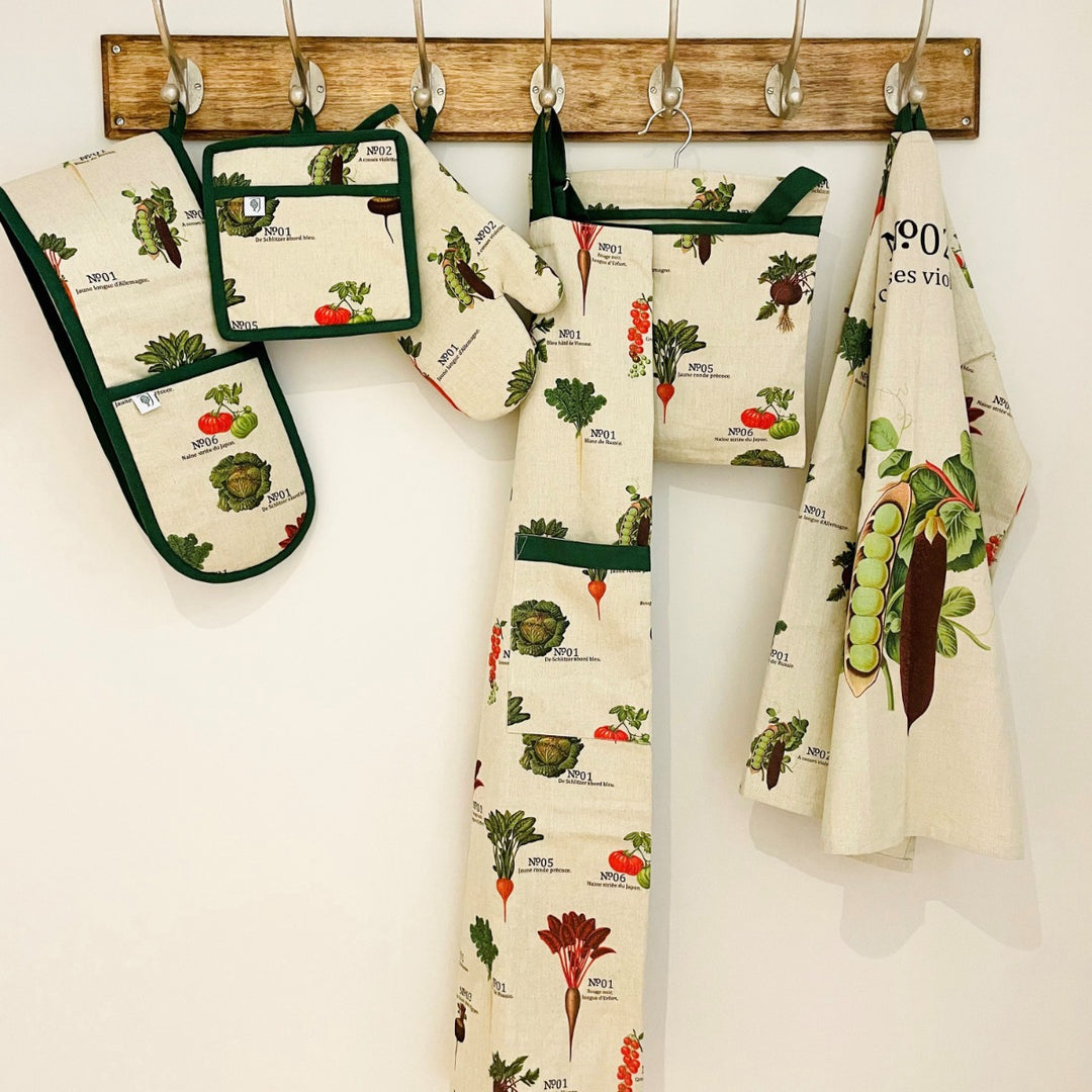 Dexam RHS Benary Vegetables Tea Towels Set