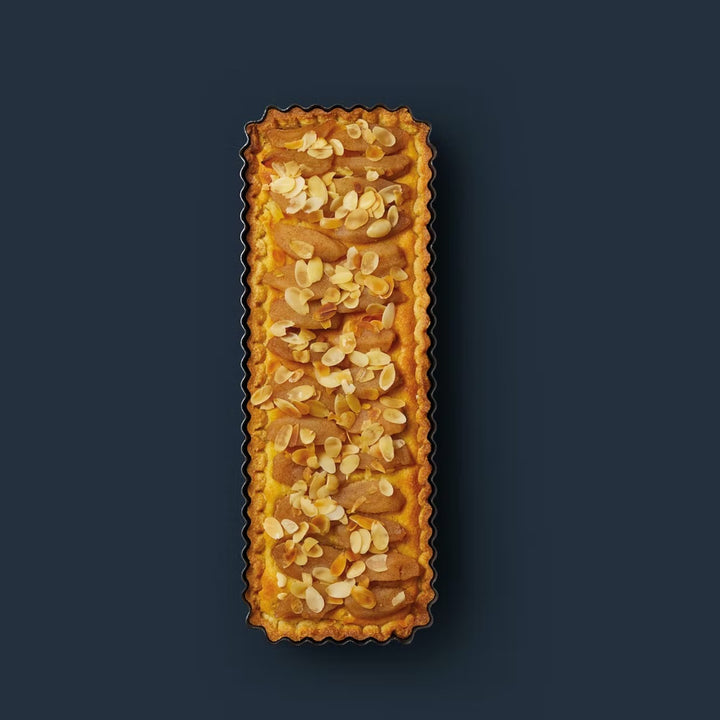 MasterClass Non-Stick Loose Base Rectangular Fluted Flan Tin