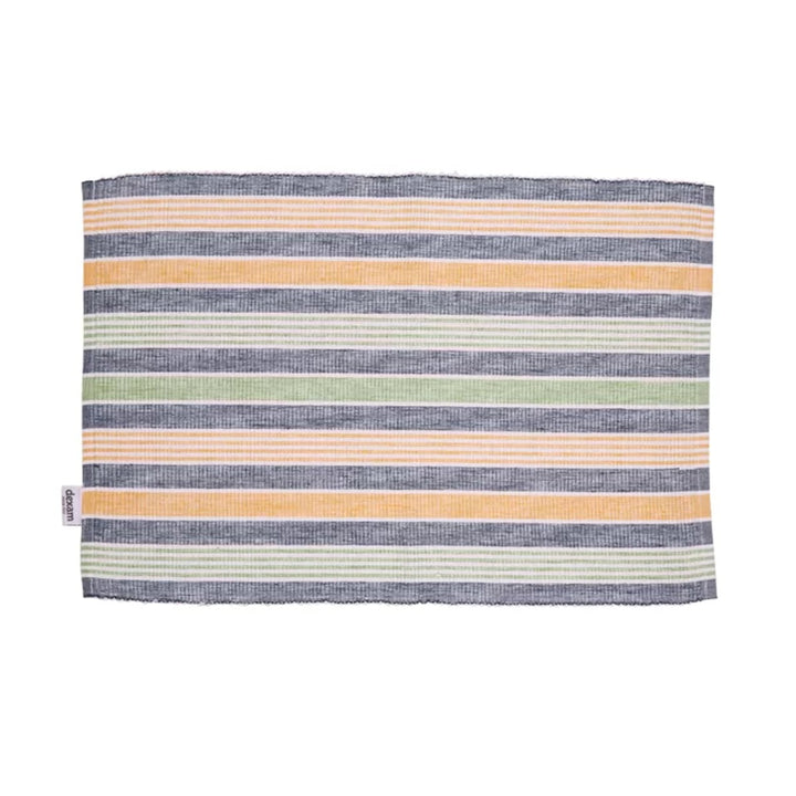 Dexam Sintra Recycled Cotton Napkin & Placemat Set - Striped