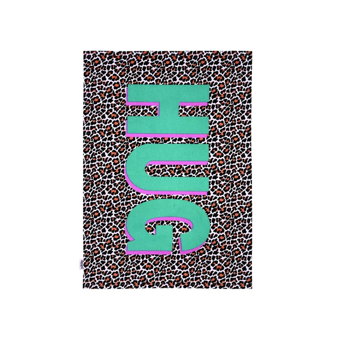 Dexam Happy Place Tea Towel - HUG
