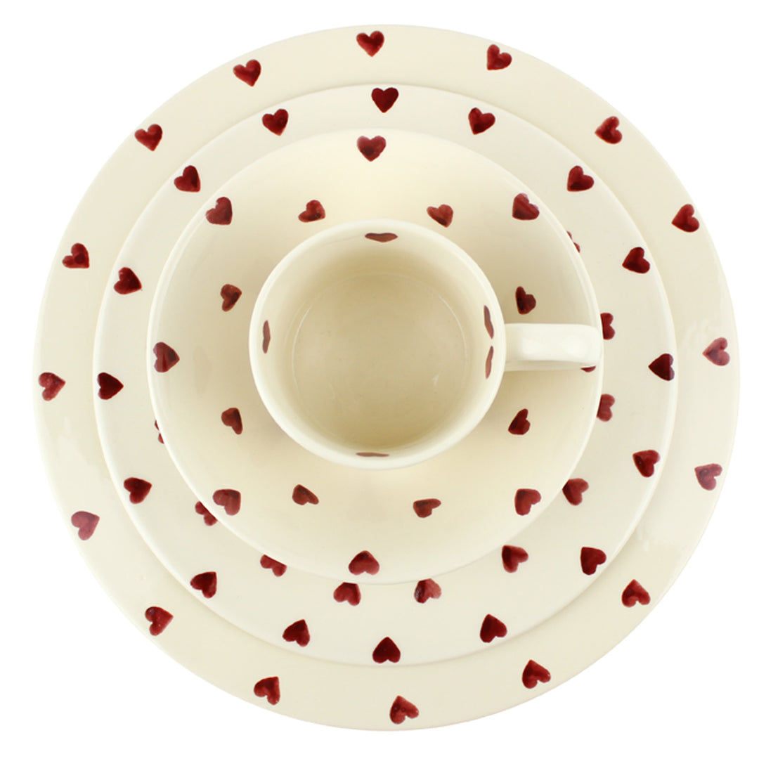Haselbury Queen of Hearts Dinnerware Set with Mugs
