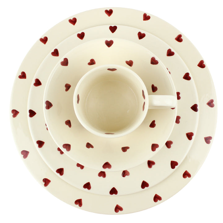 Haselbury Queen of Hearts Dinnerware Set with Mugs