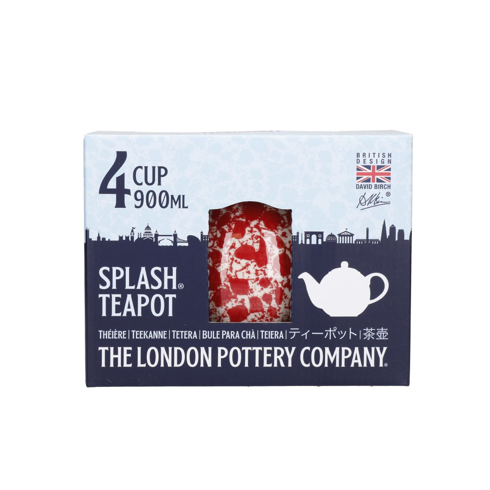 Gift boxed teapot with 900ml capacity