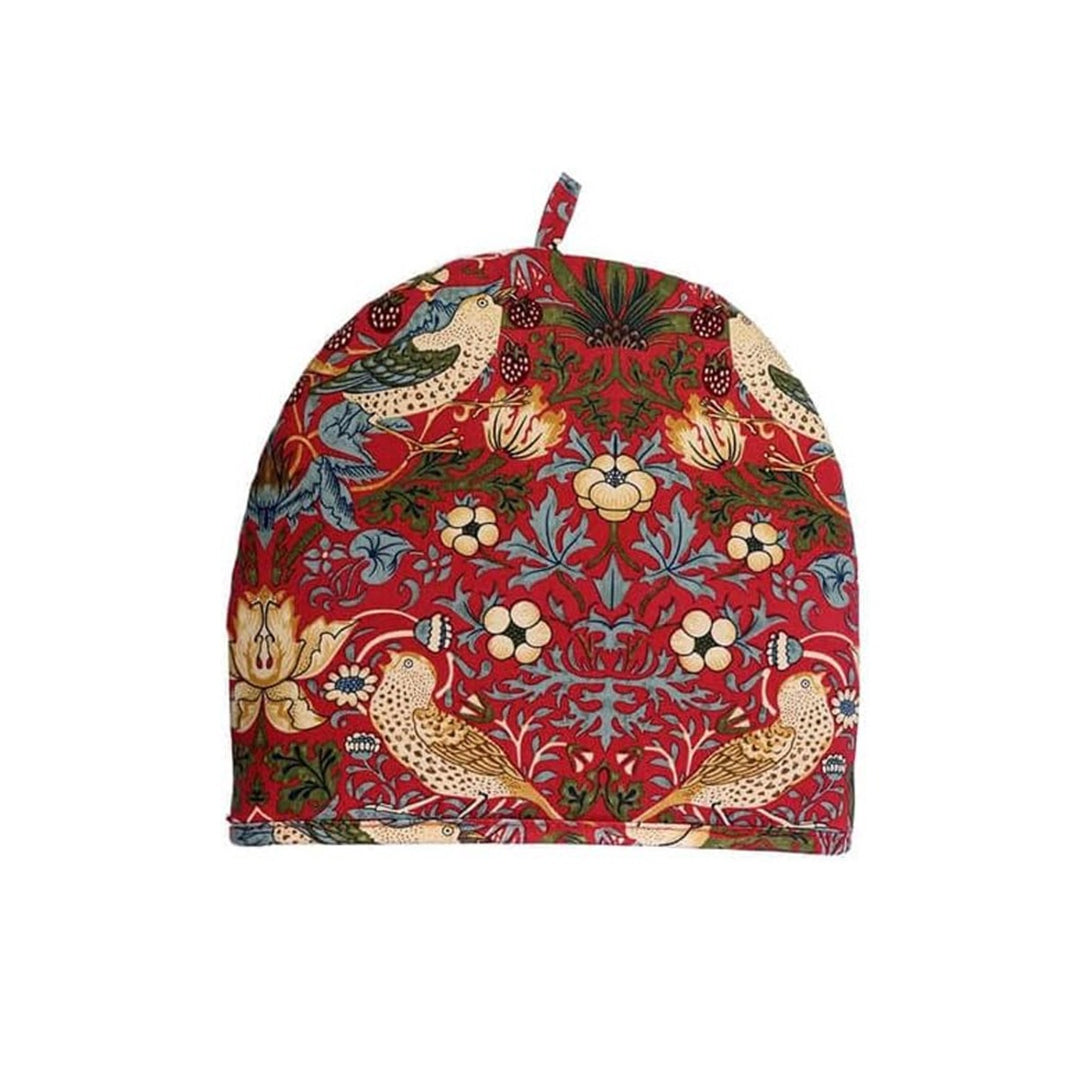 Le Chateau William Morris Strawberry Thief 'Tea-for-One' Tea Cosy - Red