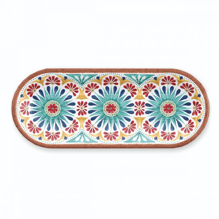 Rio Medallion Melamine Tray Serving Set