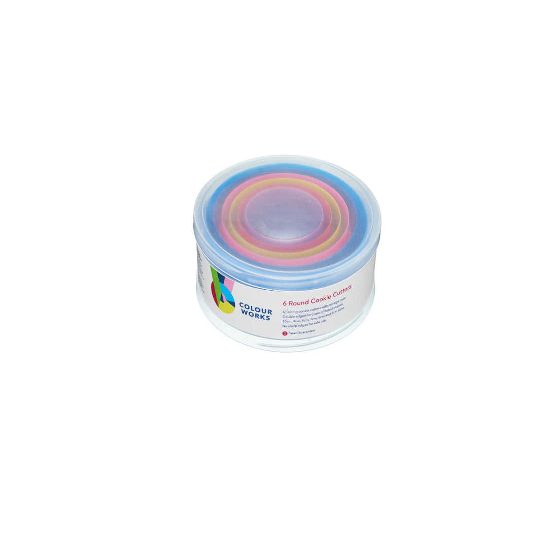 Colourworks Round Cookie Cutter Set