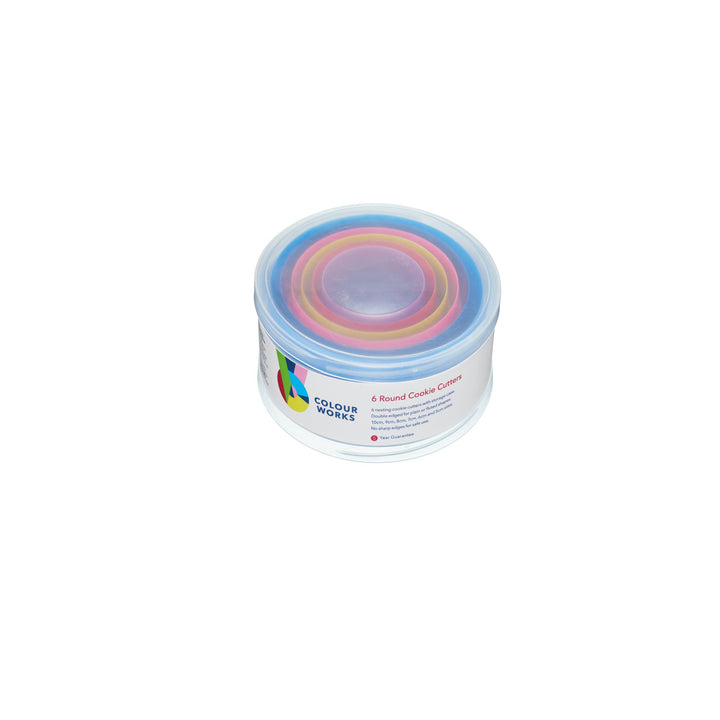 Colourworks Round Cookie Cutter Set