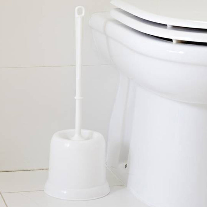 Addis White Toilet Brush