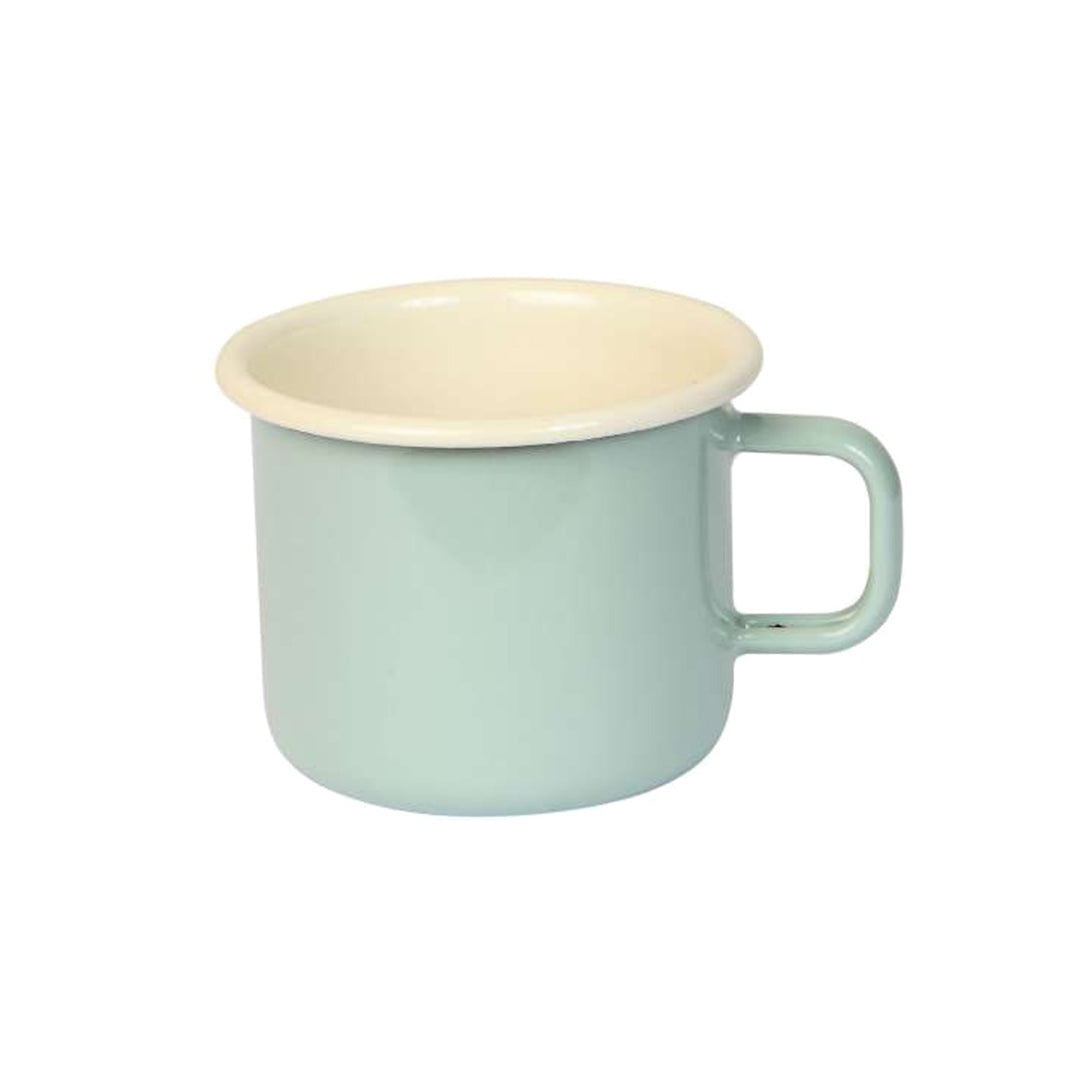 Vintage Home Sage Enamel Mugs