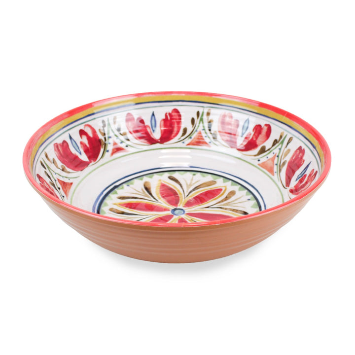 Mediterranean Melamine Platter, Oval Tray & Salad Serving Set