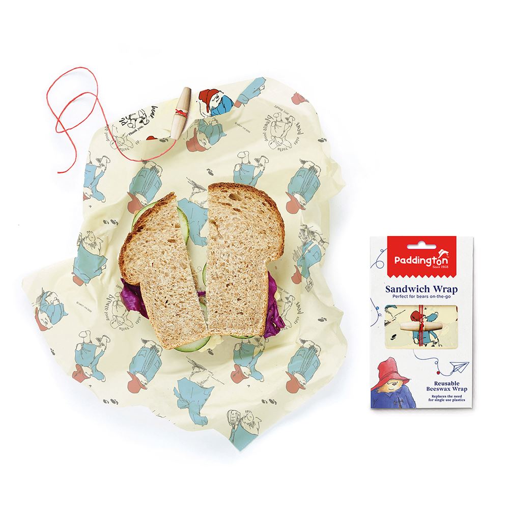 Eco friendly paddington bear food wrap