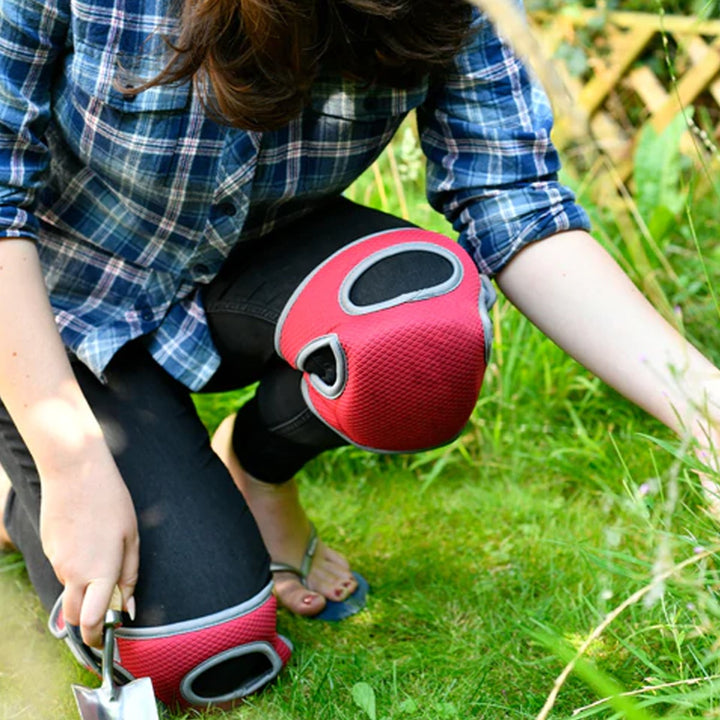 Burgon & Ball Knee Pads - Sangria Red