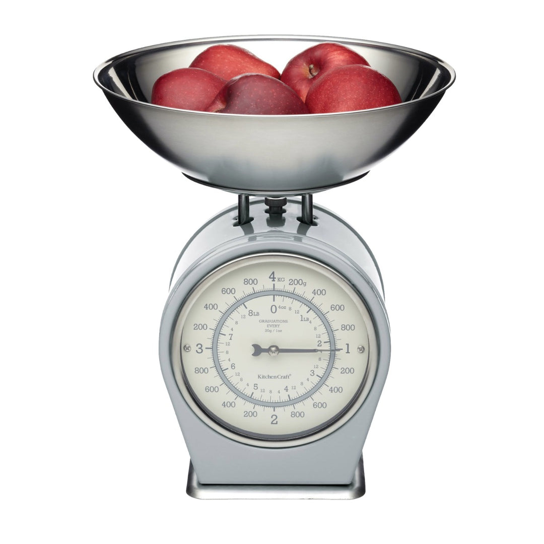 Living Nostalgia French Grey Mechanical Kitchen Scales