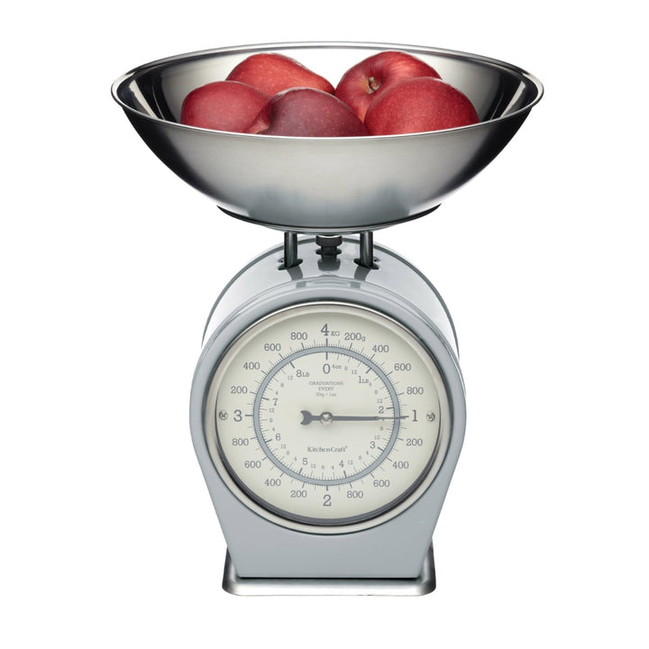 Living Nostalgia French Grey Mechanical Kitchen Scales
