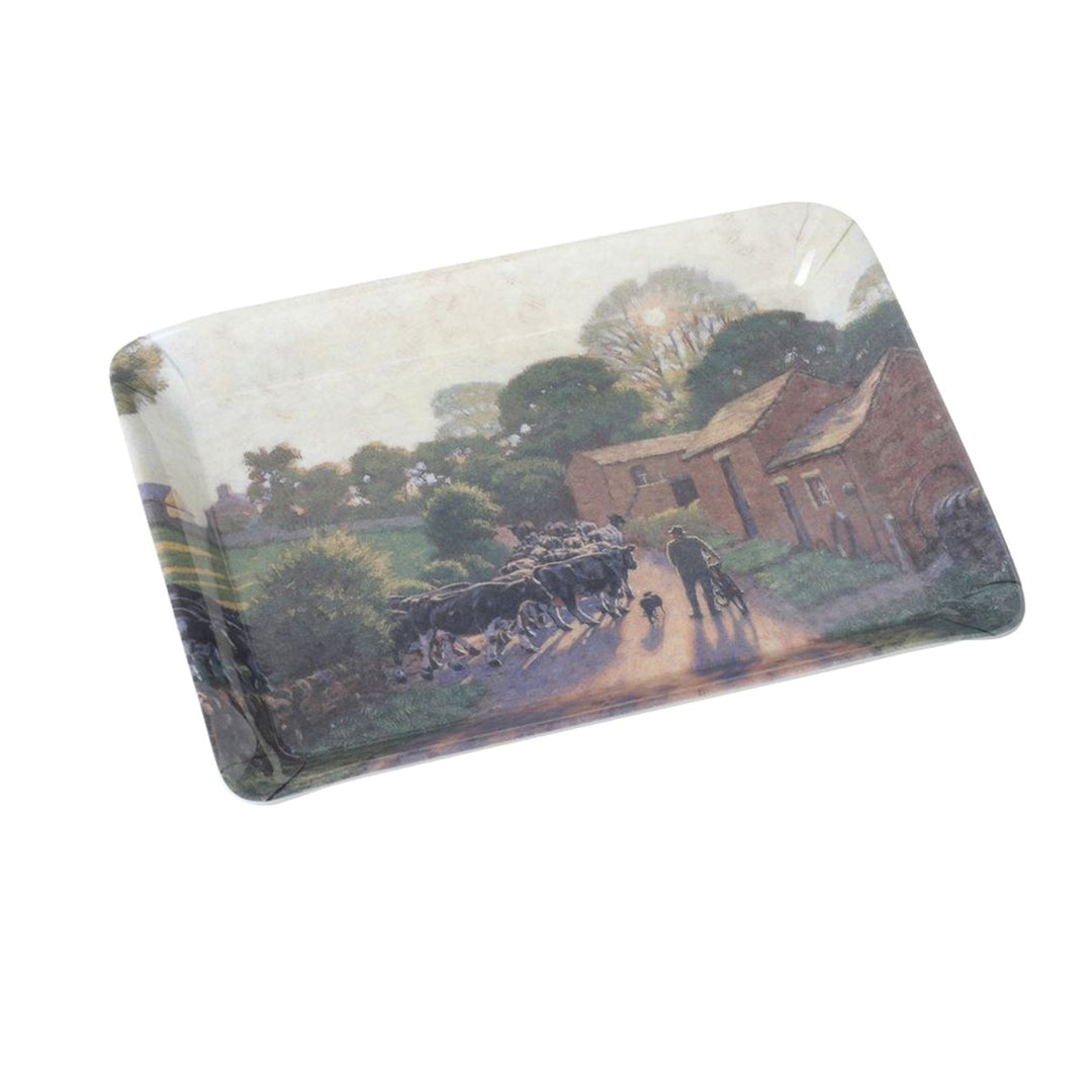 Stow Green Country Life Scatter Tray - Milking Time