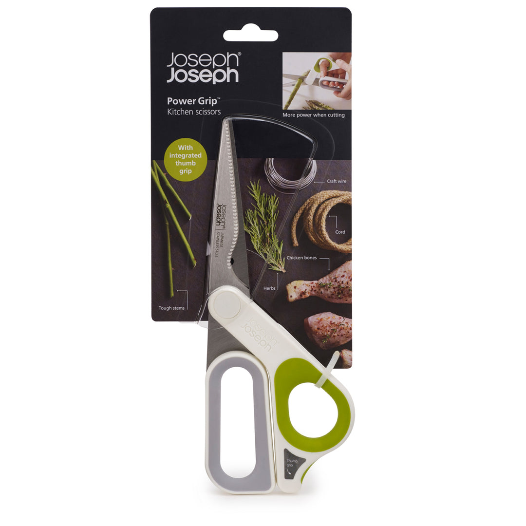 Joseph Joseph PowerGrip Kitchen Scissors for Tough Food - Packet