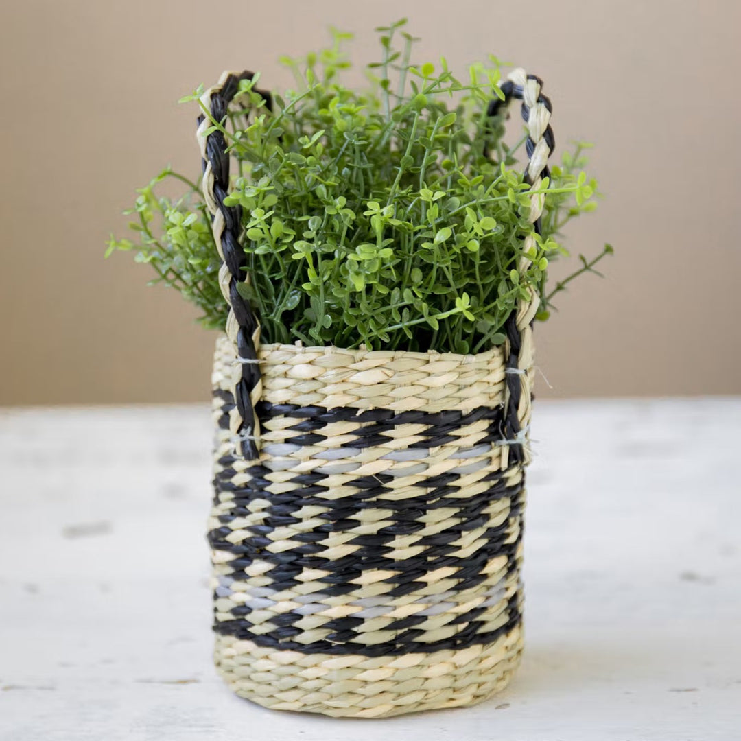 KitchenCraft Seagrass Planter with Handles