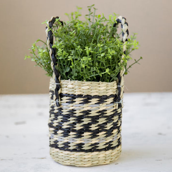 KitchenCraft Seagrass Planter with Handles