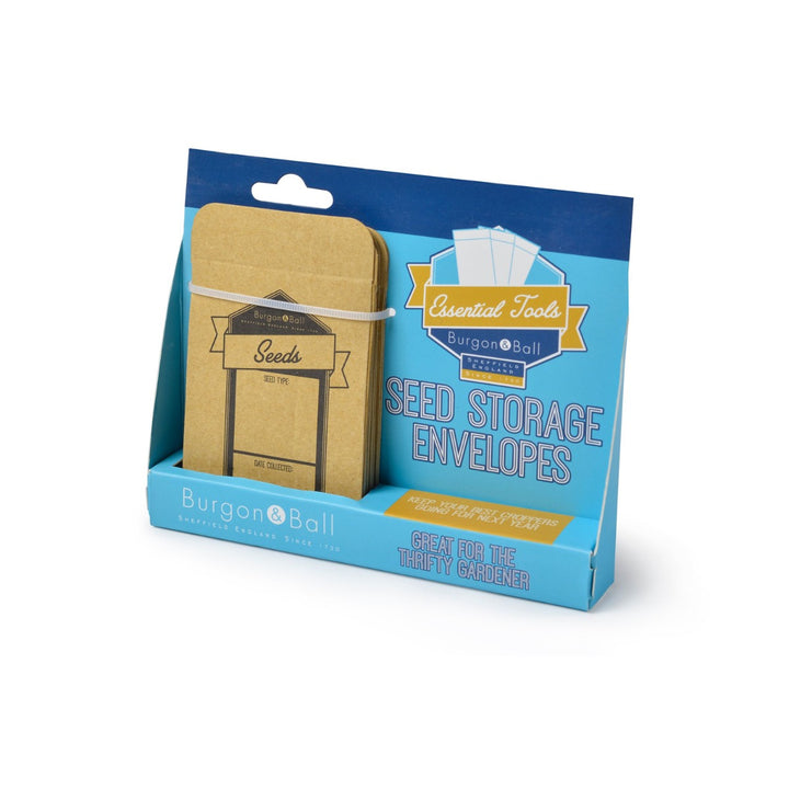 Burgon & Ball Essential Tools - Seed Storage Envelopes