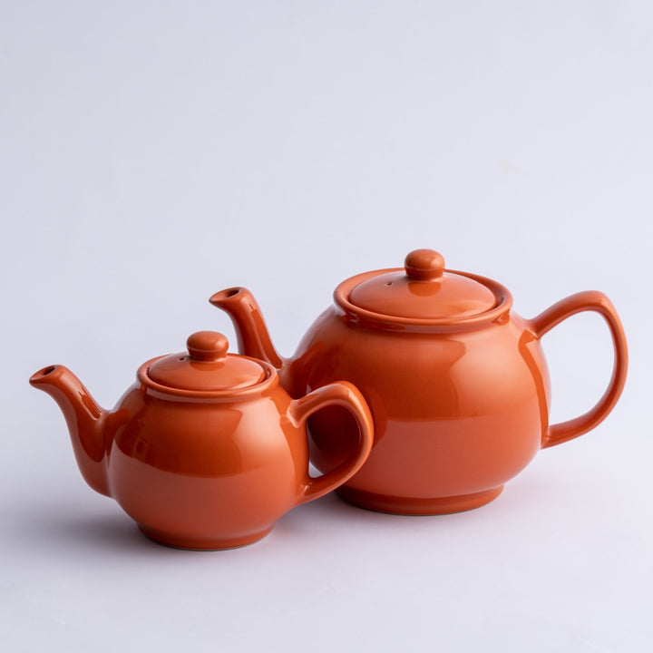 Price & Kensington Glossy Burnt Orange Teapot - 2 Cup