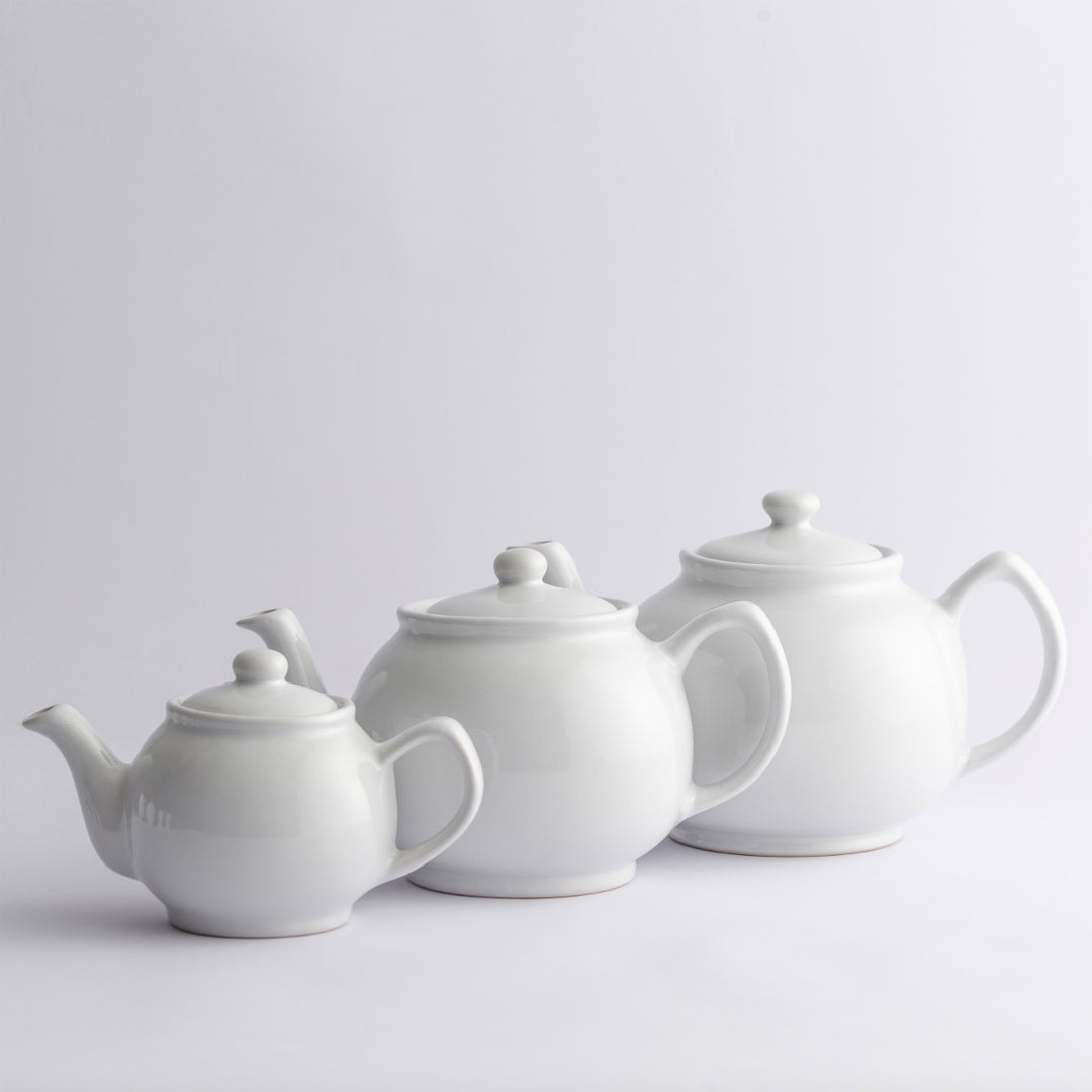 Price & Kensington Glossy White Teapot - 6 Cup