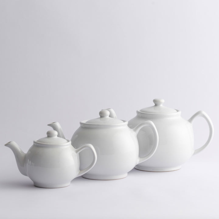 Price & Kensington Glossy White Teapot - 6 Cup