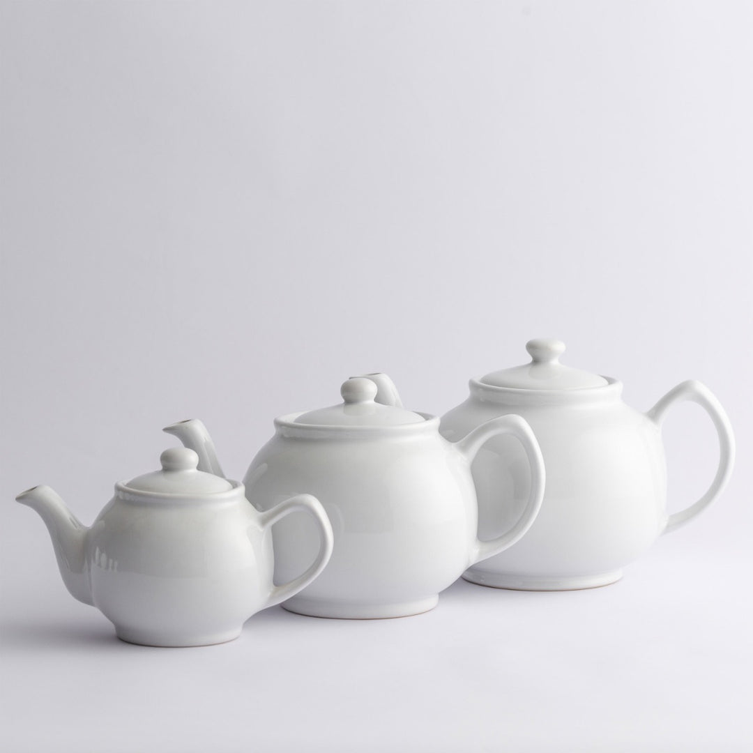 Price & Kensington Glossy White Teapot - 10 Cup