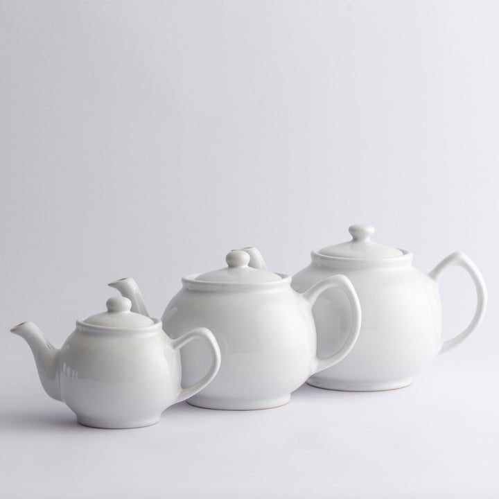 Price & Kensington Glossy White Teapot - 10 Cup