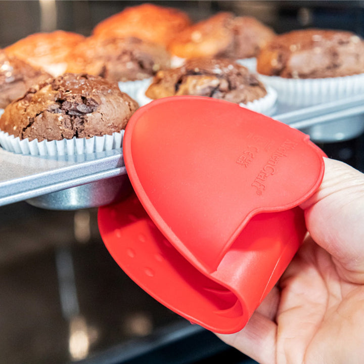 KitchenCraft Red Silicone Oven Grab Mitt