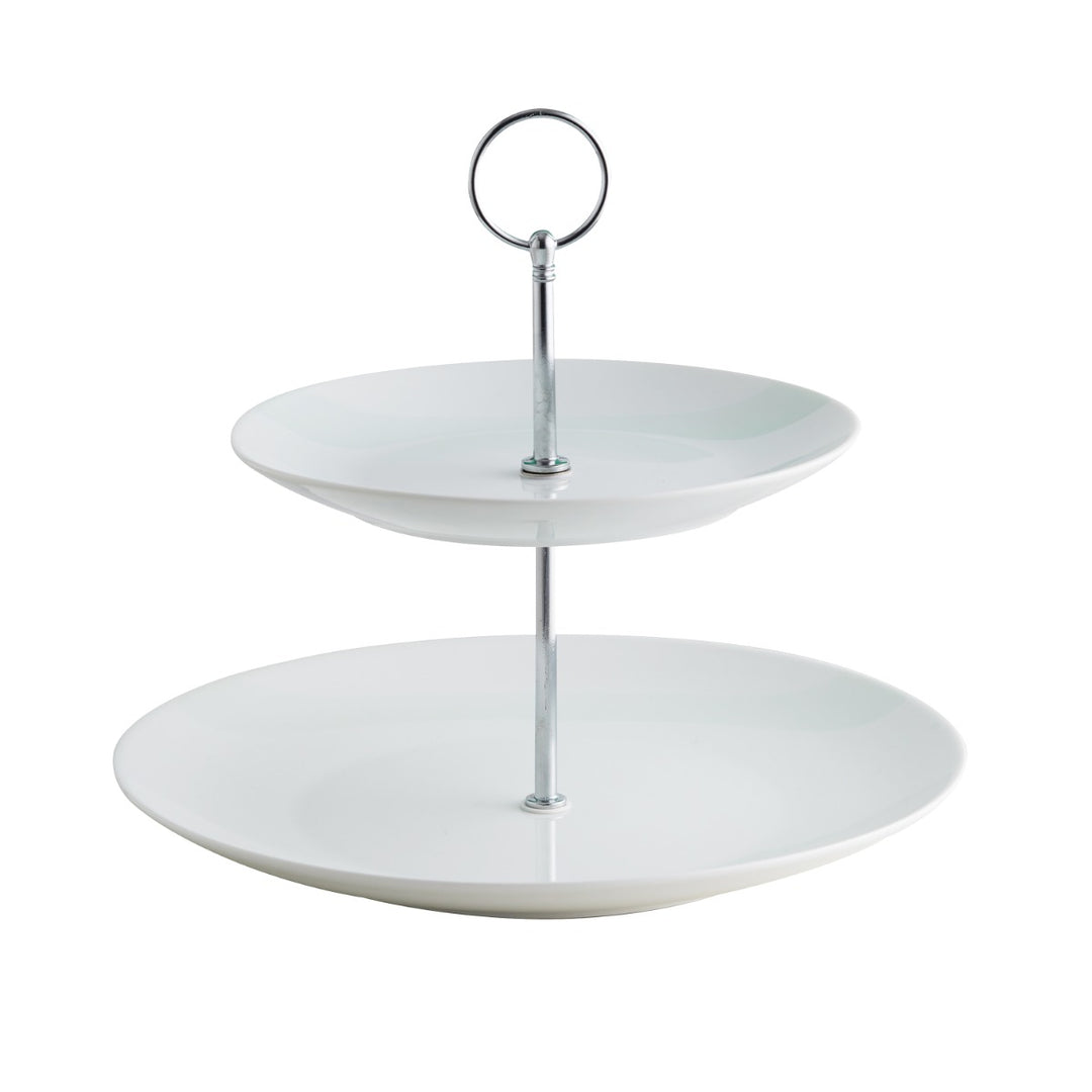 Price & Kensington Simplicity Two-Tier Cake Stand
