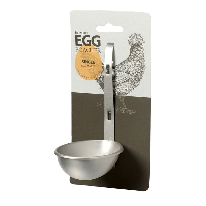 Eddingtons Single Egg Poacher - Silver